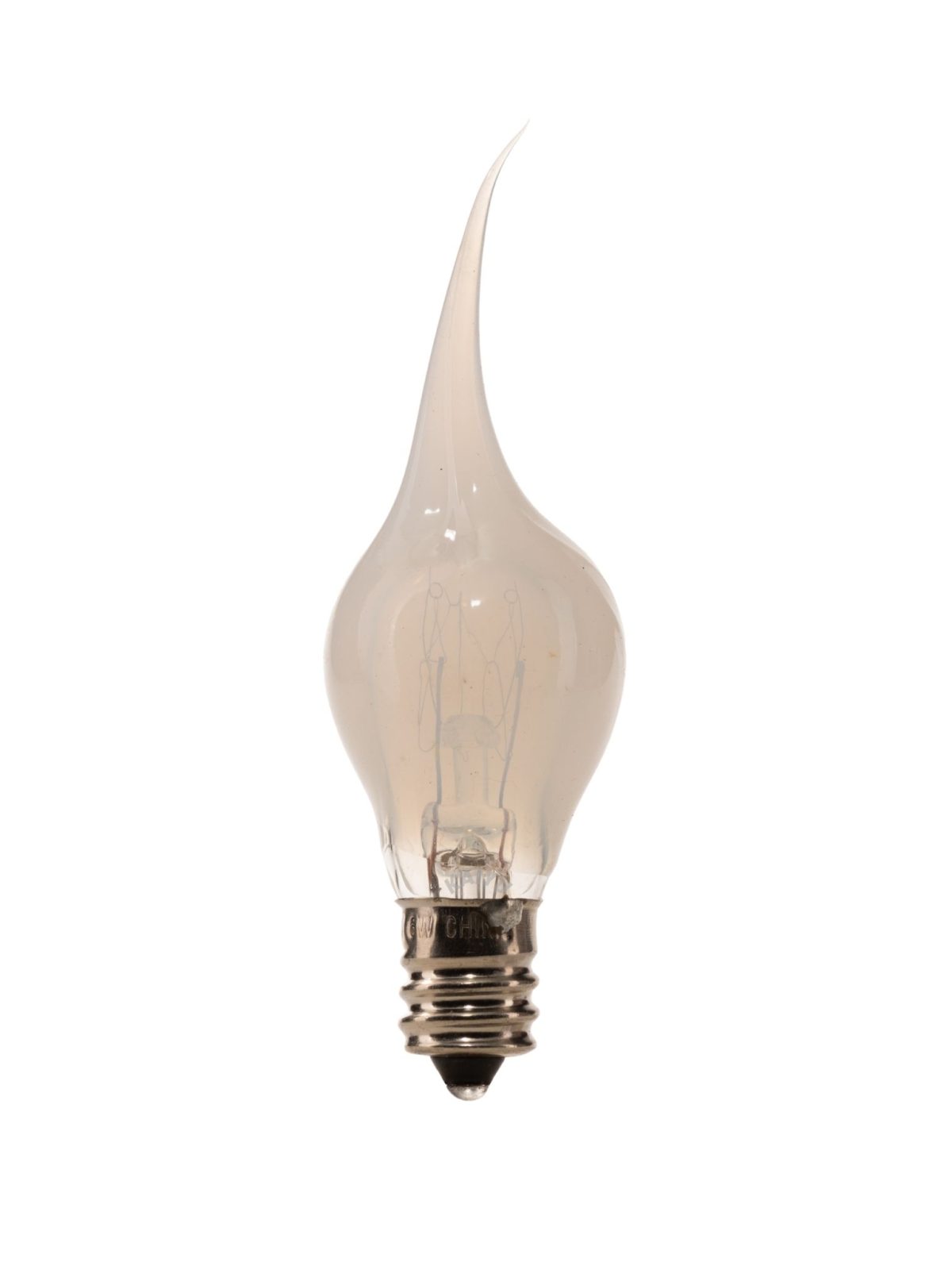 B19 6W E12 Silicone Dipped Incandescent Candle Light Bulb
