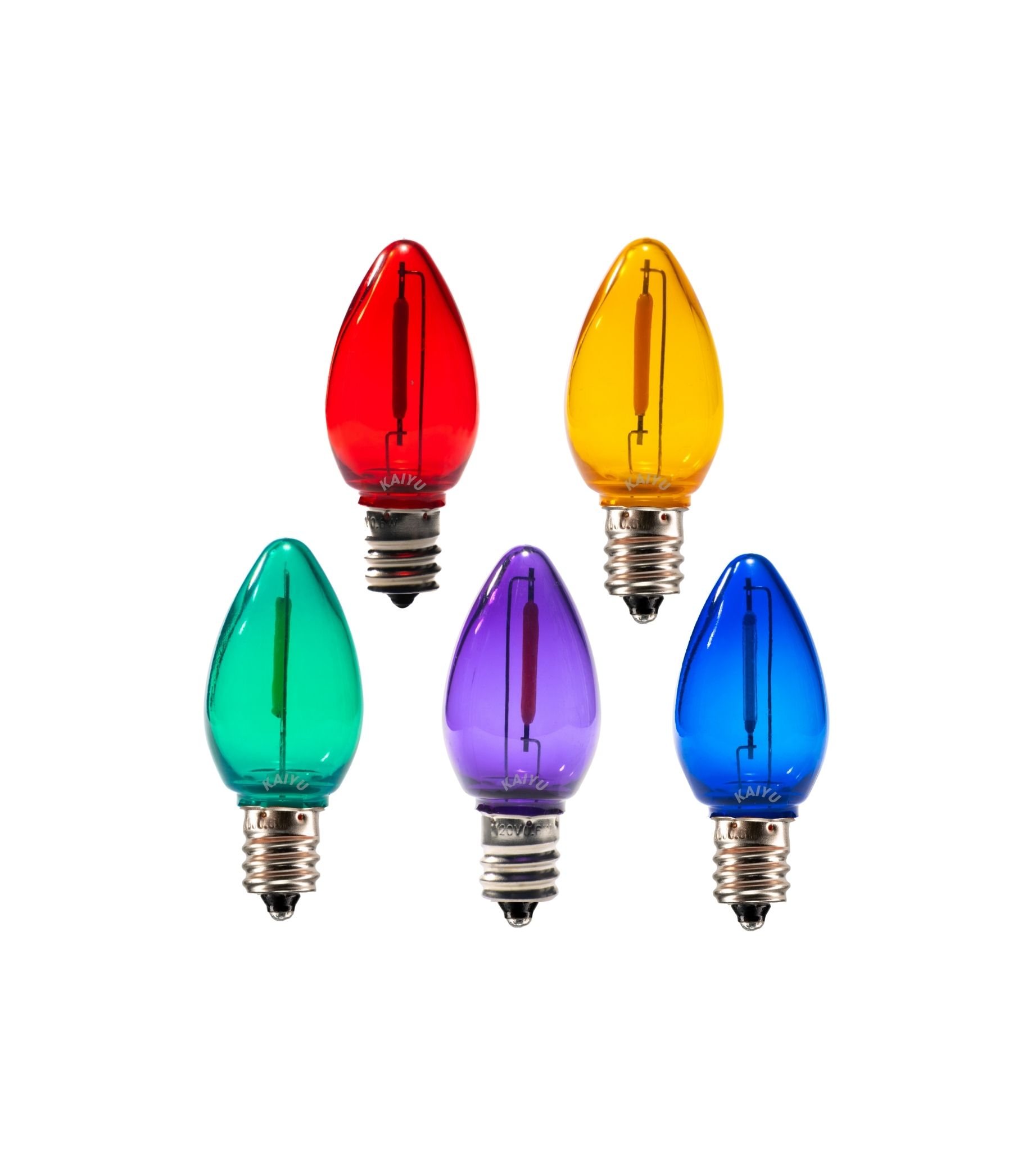 10ft~100ft C7 Plastic LED String Lights (Multi-color) - Image 3