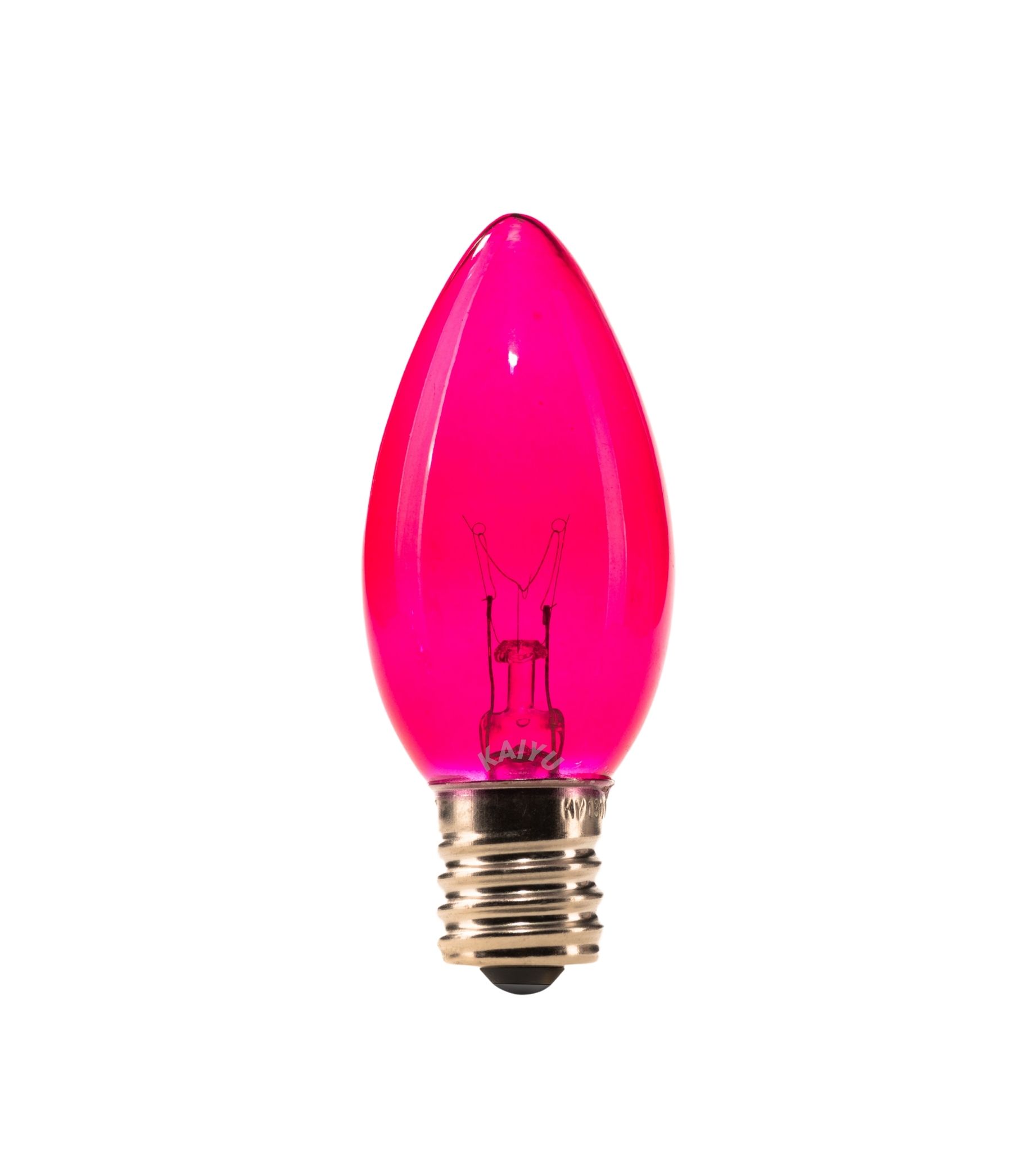 C9 7W E17 Multi-color Transparent Incandescent Bulb - Image 3