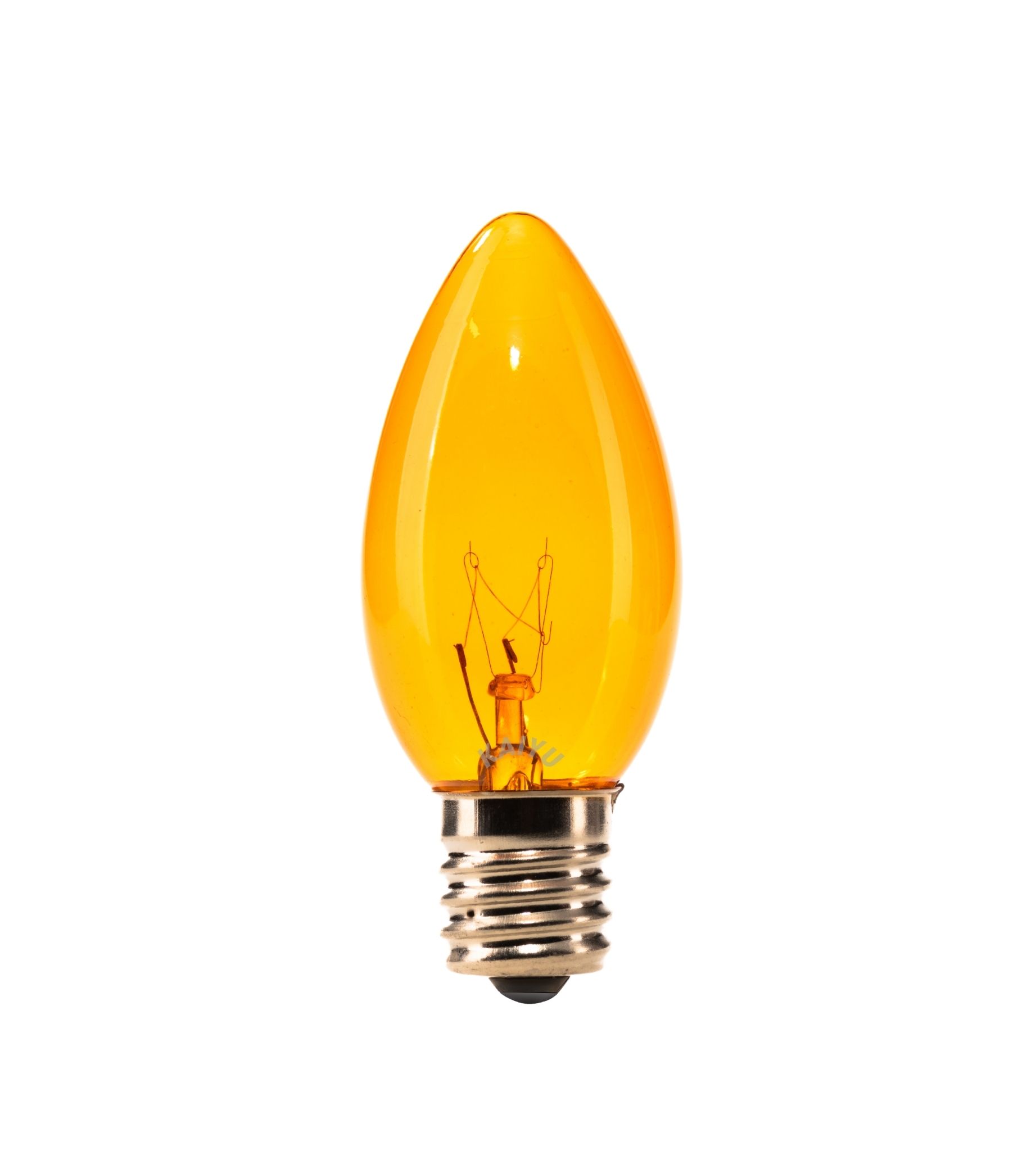 C9 7W E17 Multi-color Transparent Incandescent Bulb - Image 2