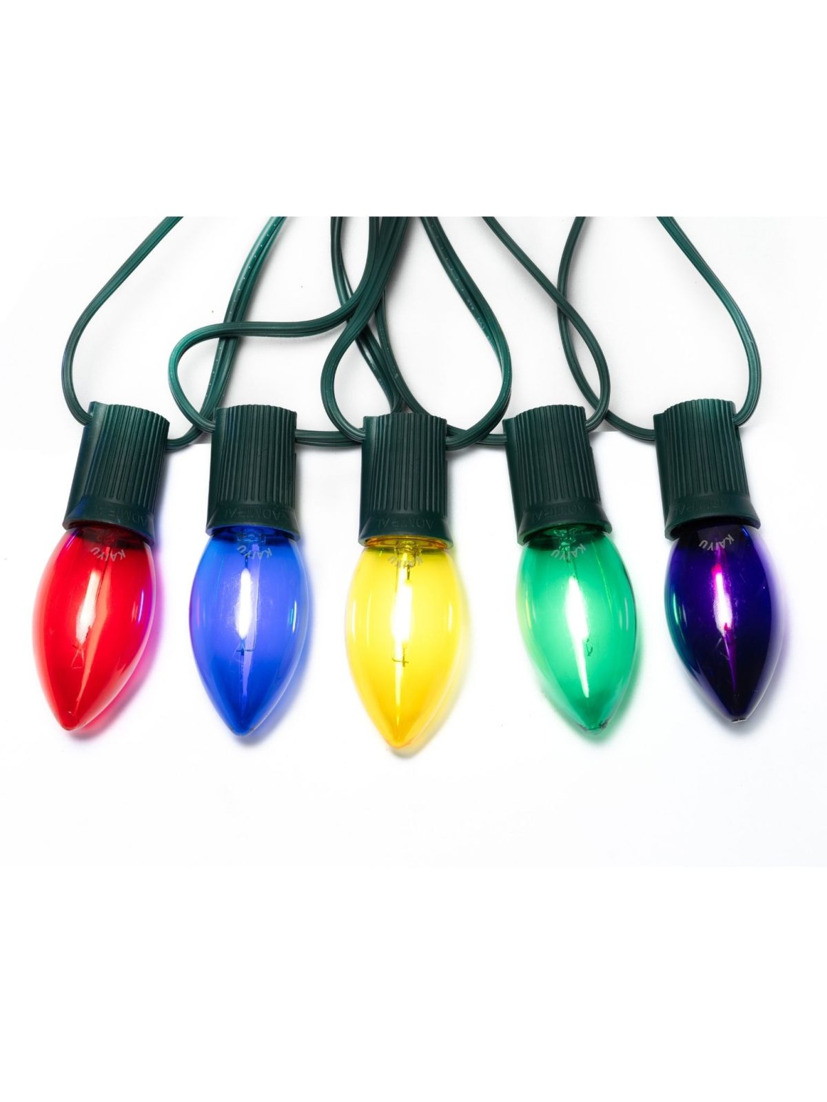 10ft~100ft C9 Plastic LED String Lights (Multi-color)