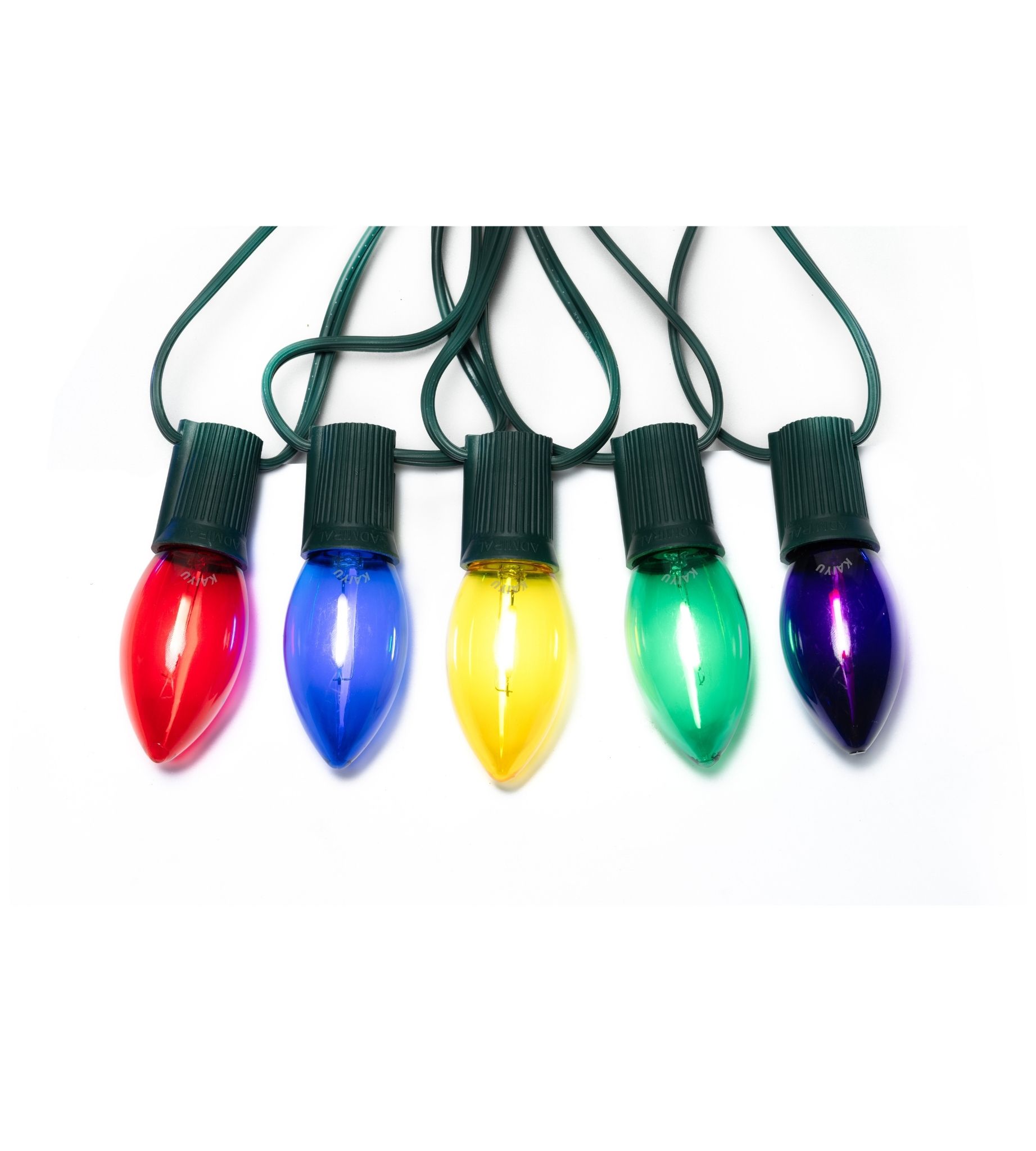 10ft~100ft C9 Plastic LED String Lights (Multi-color)