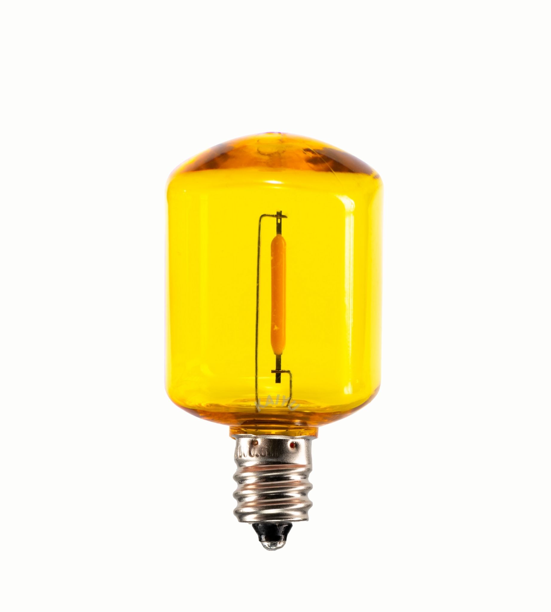 Square C7 0.6W E12 Plastic LED filament bulb(Multi-color) - Image 6