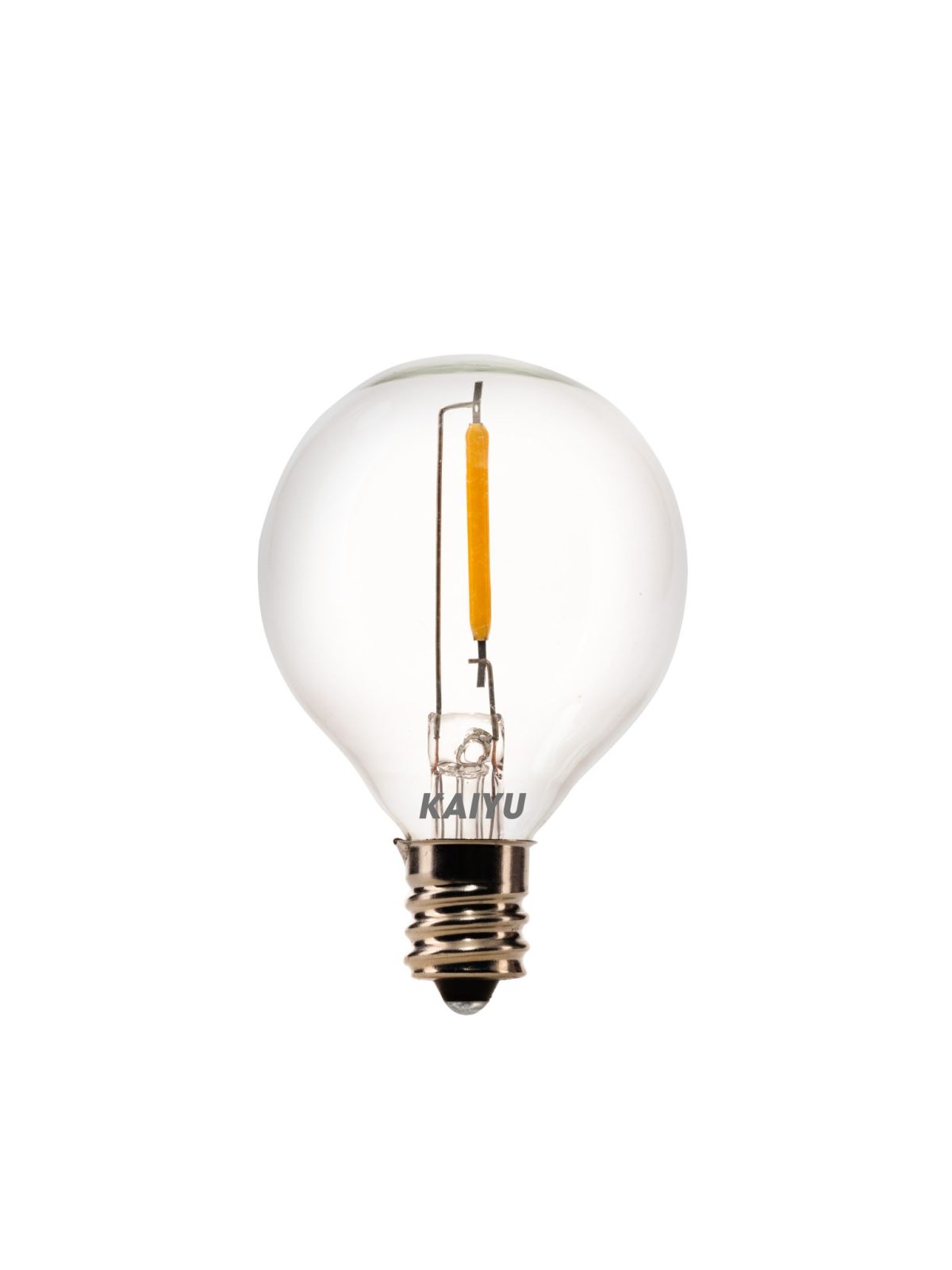 G40 0.5W E12 warm white LED Filament bulb