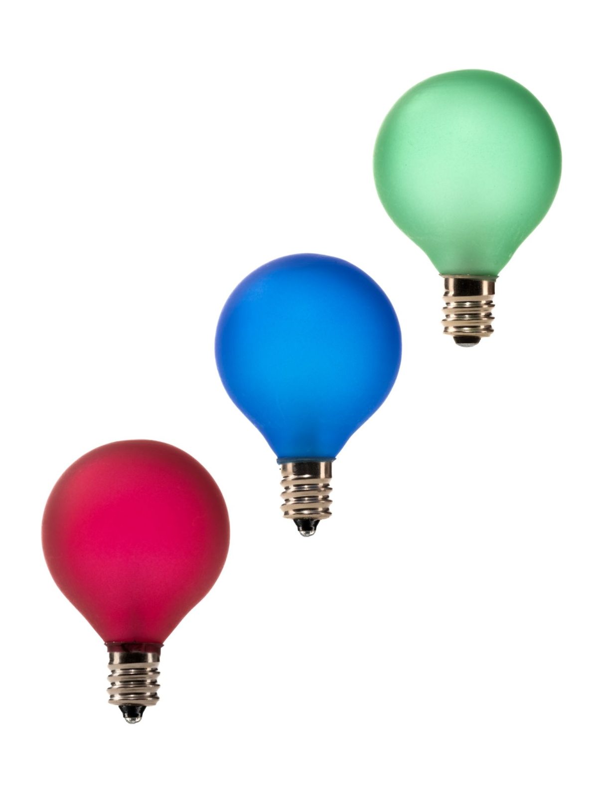 G40 5W E12 multi-color Frosted incandescent bulb