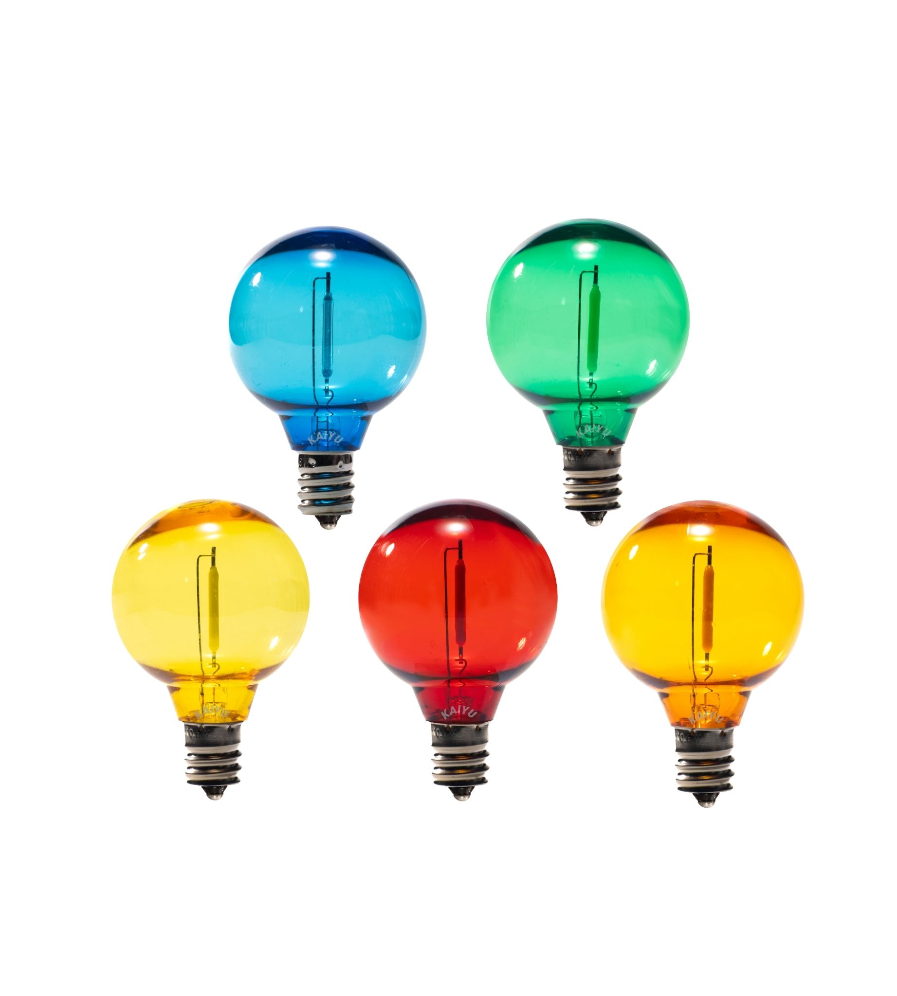 10ft~100ft G40 Plastic LED String Lights (Multi-color) - Image 3