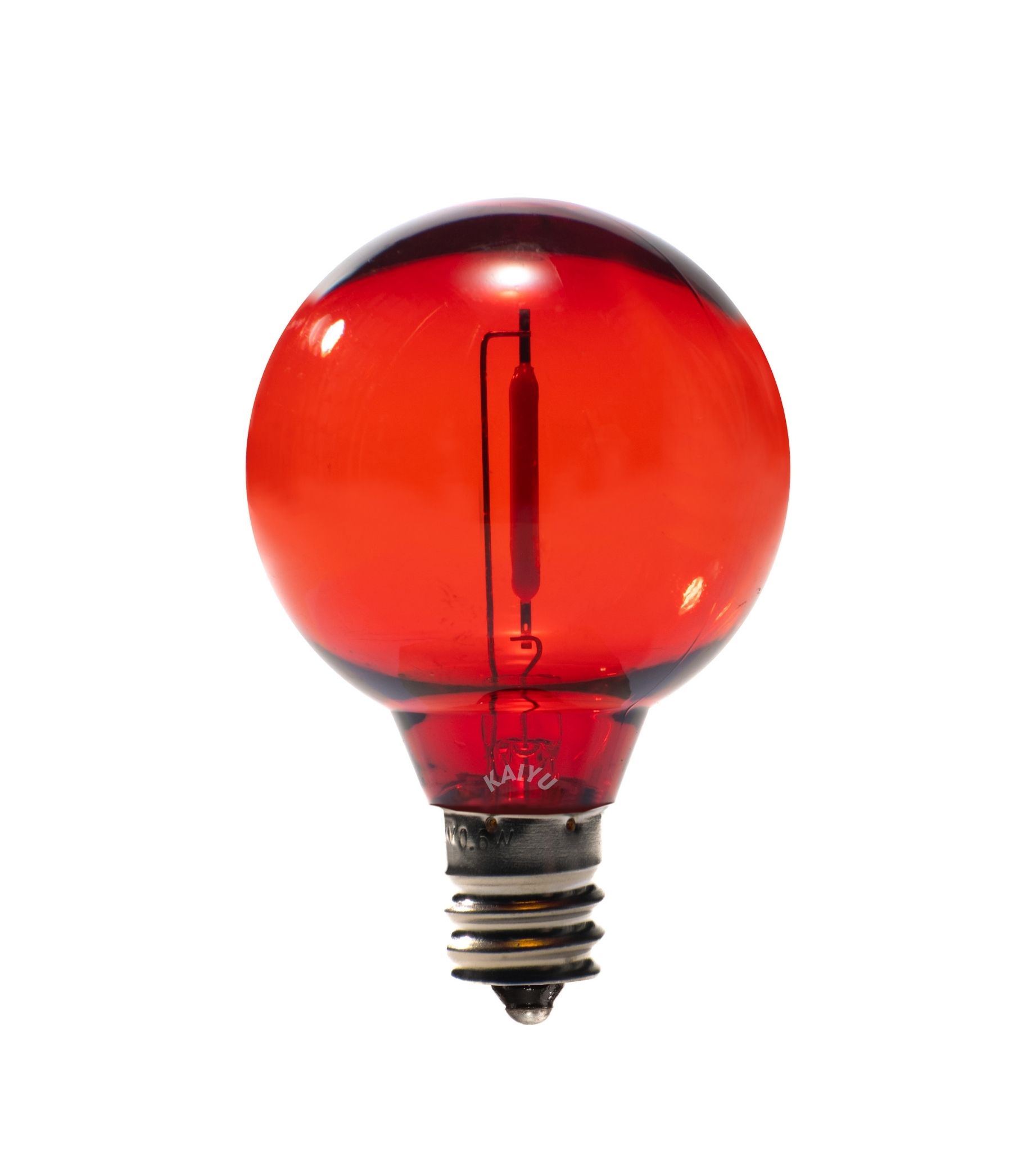 G40 0.6W E12 Plastic LED filament bulb(Multi-color) - Image 3