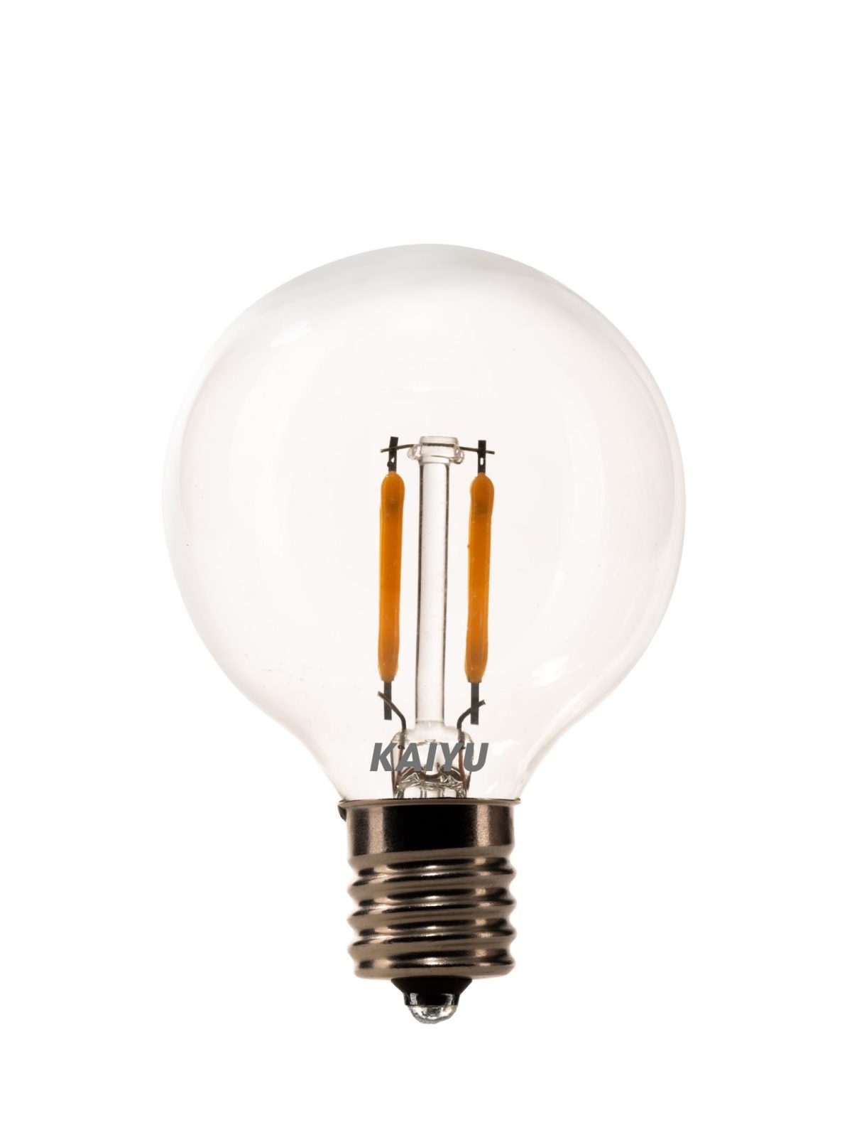 G50 1W E17 warm white LED Filament bulb