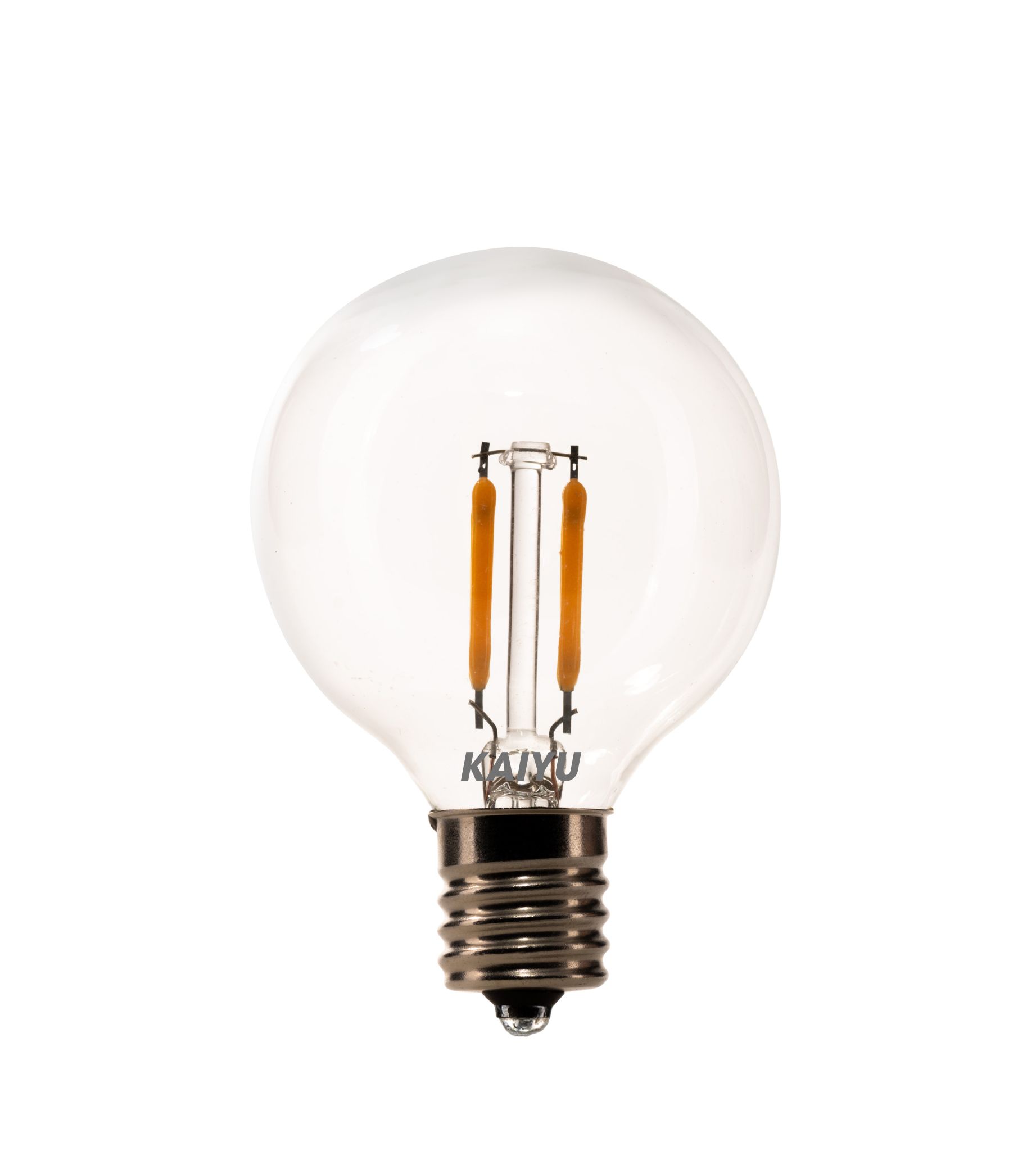 G50 1W E17 warm white LED Filament bulb