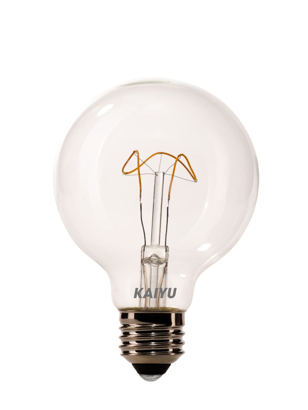 G80 2W E26/27 Warm White LED Filament Bulb