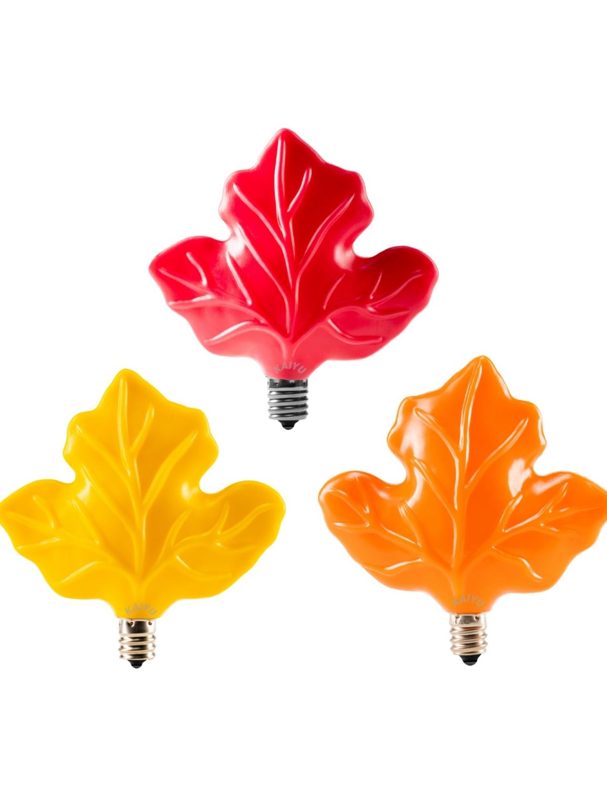 Maple Leaf Plastic LED bulb(Autumn Color Series)