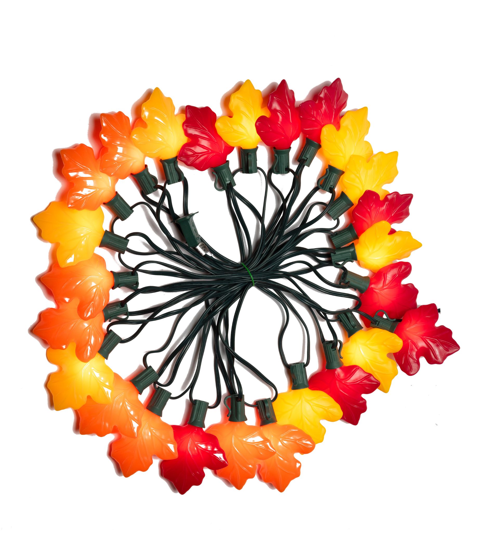10ft~100ft Maple leaf LED String Lights (Autumn Series) - Image 2
