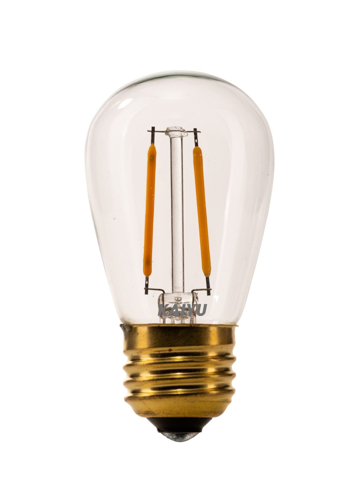 S14(ST45) 1W E26/27 warm white LED Filament bulb