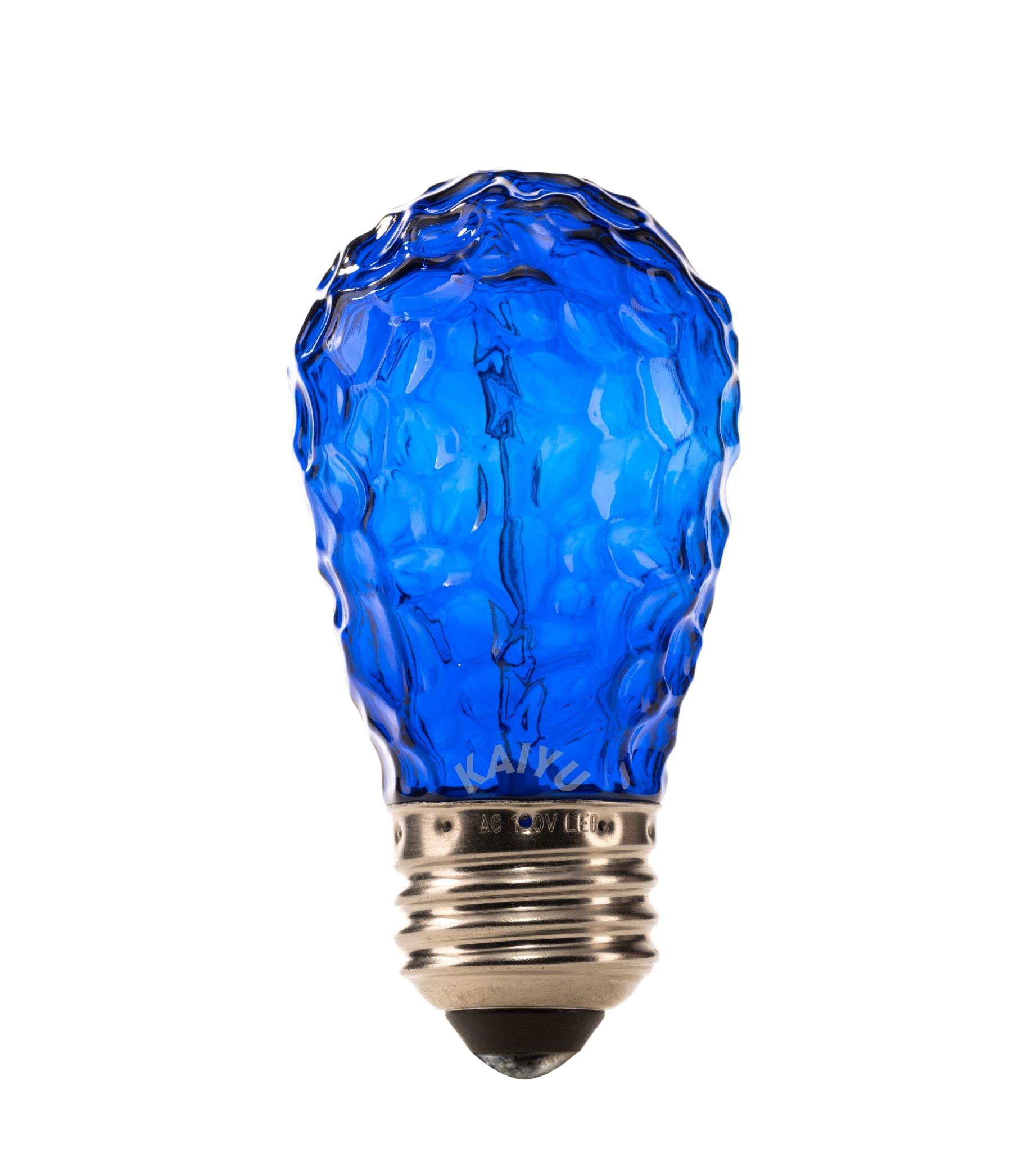 S14(ST45) 0.5W E26/27 Faceted Plastic LED filament bulb(Multi-color) - Image 2