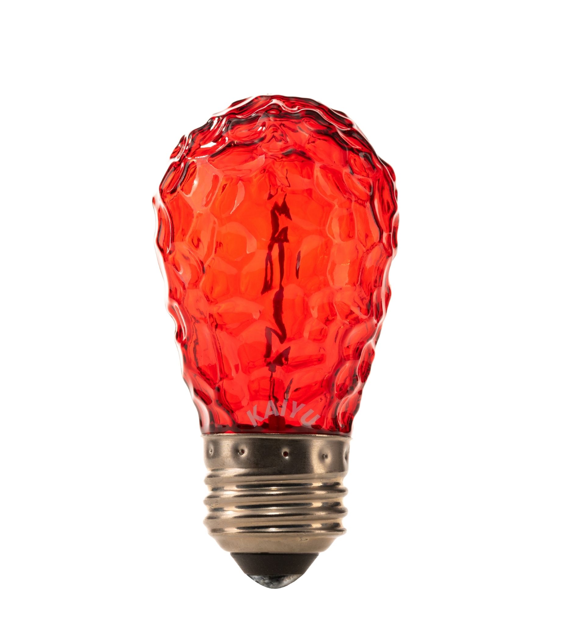 S14(ST45) 0.5W E26/27 Faceted Plastic LED filament bulb(Multi-color) - Image 5