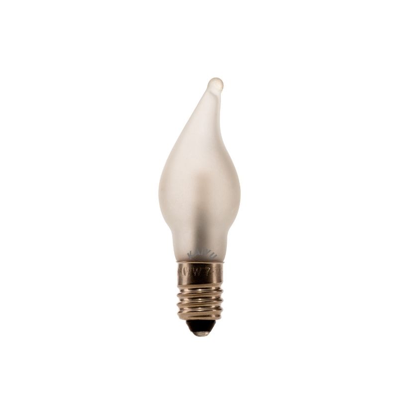 C18 0.2W E10 Glass Frosted LED Filament bulb, 8-55V