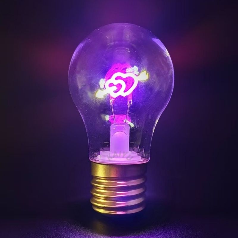Cordless Two Hearts With An Arrow Light Bulb - Image 2