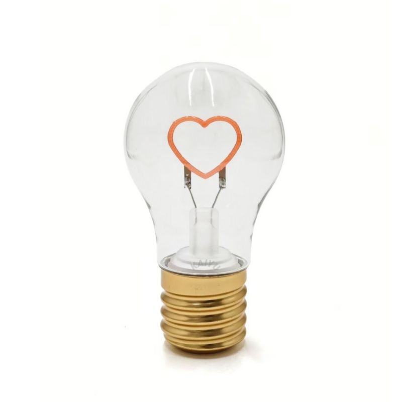 Cordless Heart Light Bulb